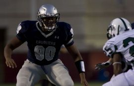 Linebacker Tristen Newman leads a College Park defense that only allows 173.3 yards per game. 