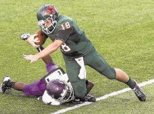 Quarterback Chris Andritsos and The Woodlands face Round Rock in a Class 5A Division I area round playoff game on Saturday in Waco.