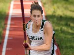 Senior Kendall Anderson won the pole vault event at the recent Cooper Invite.