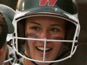 Junior pitcher Abby Langkamp and The Woodlands Lady Highlanders are headed for the state tournament.