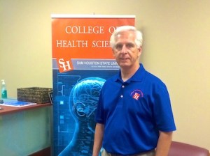 Dr. Michael Lacourse, the Dean of the College of Health Sciences at SHSU.