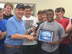 Congratulations to Woodlands RB Patrick Carr for being named our KHOU Athlete of the Week! KHOU 11 Sports