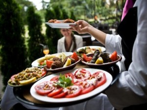 Serving tasteful food