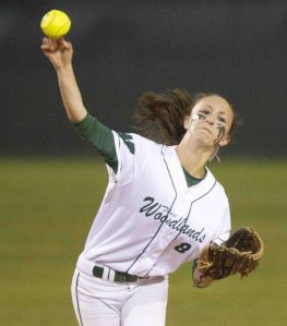 The Woodlands freshman Alayis Seneca was named the All-District 16-6A Newcomer of the Year.