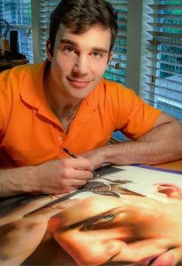 Jesse Lane, a resident of The Woodlands, studied art in Italy and won this year’s Derwent/Conté À Paris – Colart Americas Award For Exceptional Merit.