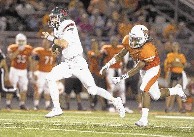 The Woodlands quarterback Eric Schmid and the Highlanders are closing in on a fourth consecutive district championship. The Highlanders play host to Summer Creek on Thursday night at Woodforest Bank Stadium.