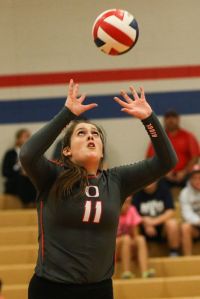 Oak Ridge’s Carly Graham and the Lady War Eagles moved to the Region II-6A quarterfinals on Friday.